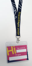 Load image into Gallery viewer, Safeguarding worker lanyard