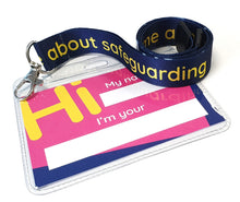 Load image into Gallery viewer, Safeguarding worker lanyard
