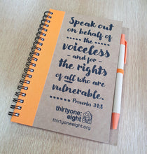 Load image into Gallery viewer, Notebook and pen