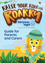 Load image into Gallery viewer, Raise your Roar with Roarry Parent and Carer's pack