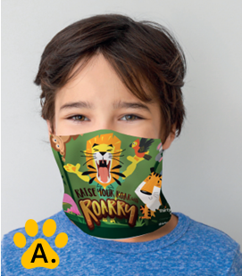 Kids Snood - A. Roarry's Rangers