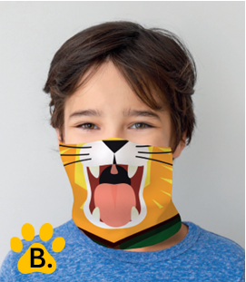 Kids Snood - B. Raise your roar