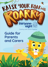 Load image into Gallery viewer, Raise your Roar with Roarry Parent and Carer&#39;s pack
